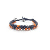 TaRa Ek saaht Bracciale con Dentritica bracciale tibetana pietre naturali fatto a mano in Italia Uomo negozio a Este e on-line