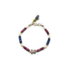TaRa Dàimào-Bracciale con Diaspro Sodalite Perla A++ bracciale collana tibetana pietre naturali argento fatto a mano in Italia