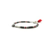 TaRa Dàimào-Bracciale con Aulite Dendritica bracciale collana tibetana pietre naturali fatto a mano in Italia Uomo negozio a Este e on-line