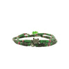TaRa Dàimào-Bracciale con Malachite pietra lavica bracciale collana tibetana pietre naturali fatto a mano in Italia Uomo negozio a Este e on-line