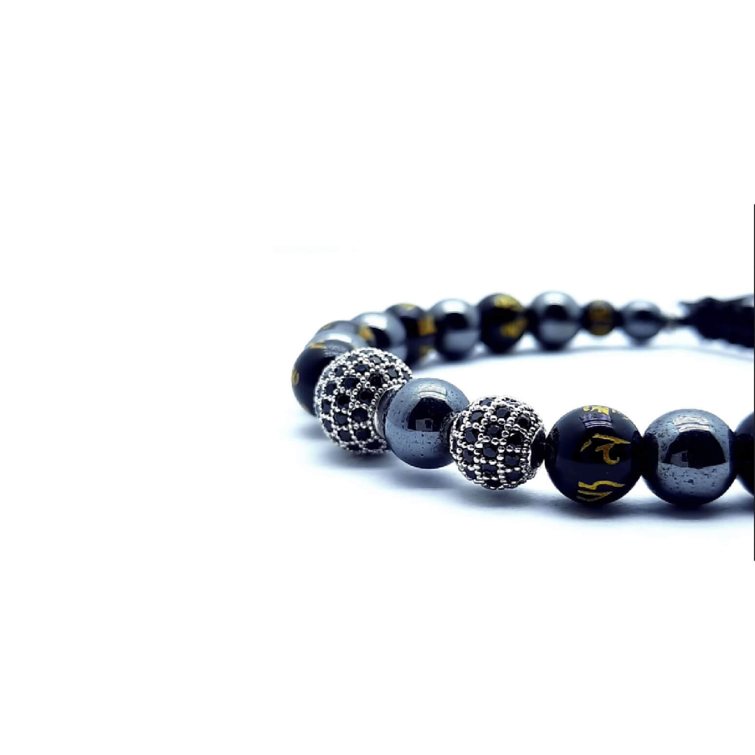 Om Bracciale  ematite