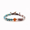 Lung-Ta Bracciale Ceramica Heischi e Turchese