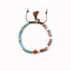 Lung-Ta Bracciale Ceramica Heischi e Turchese