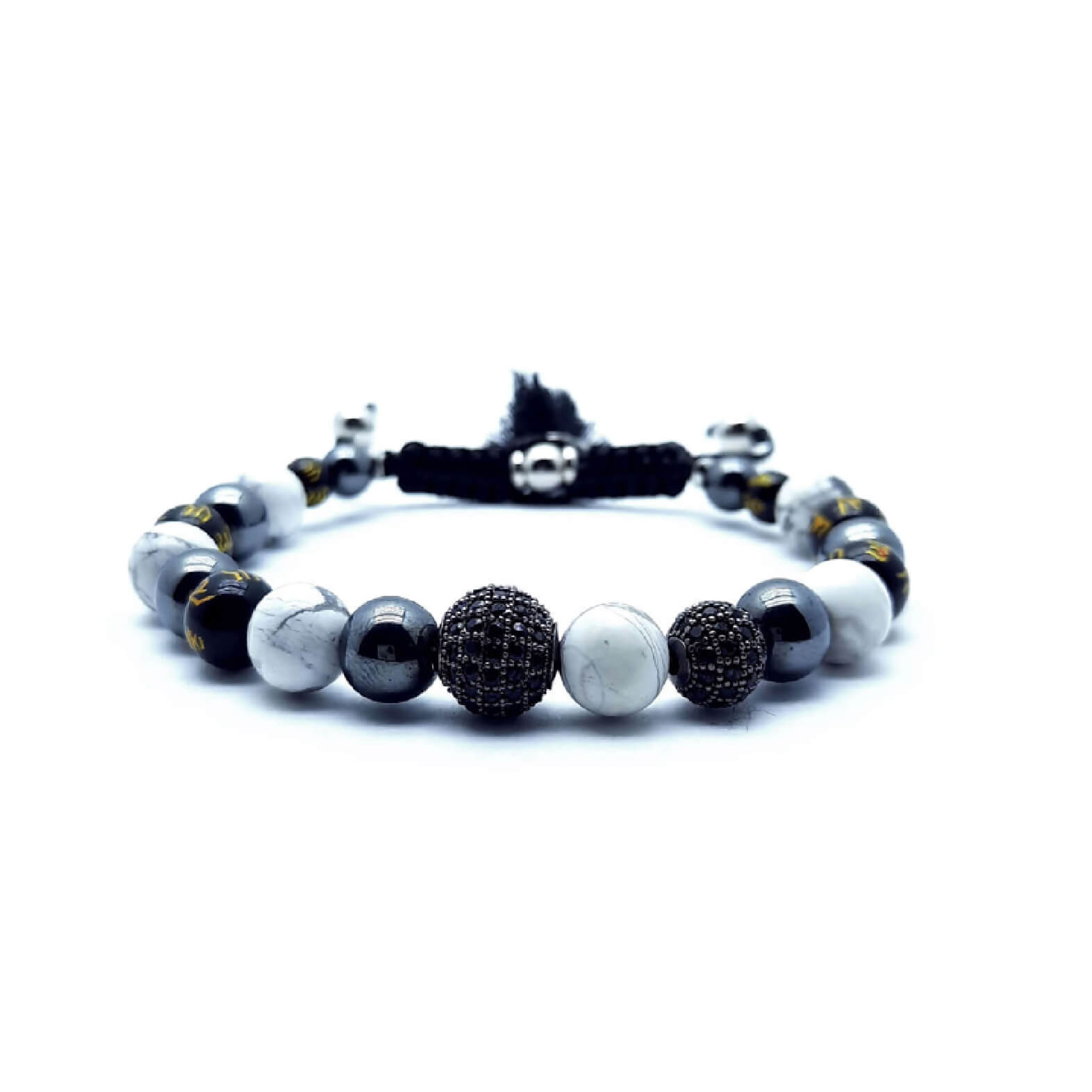 Om Bracciale ematite aulite