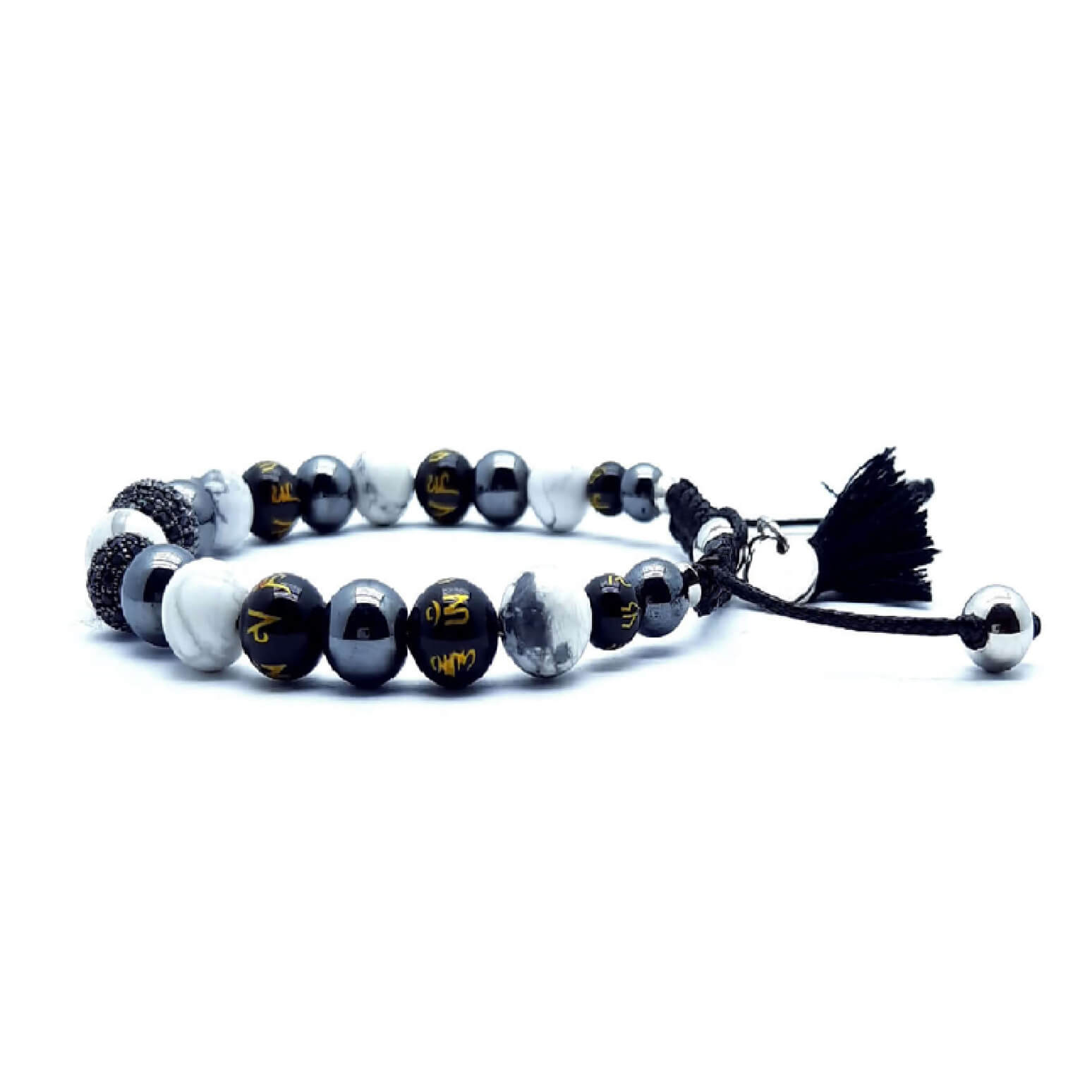 Om Bracciale ematite aulite