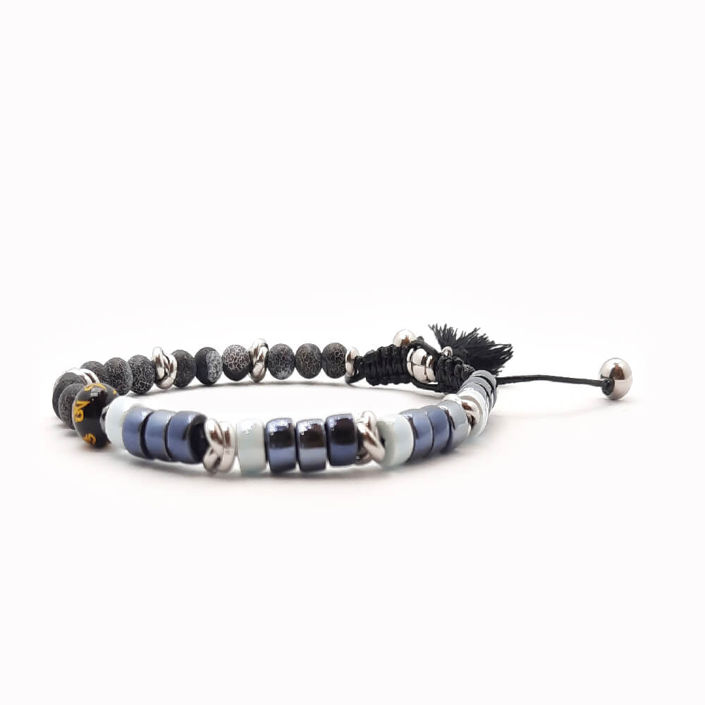 Lung-Ta Bracciale Ceramica Heischi e Dentritica