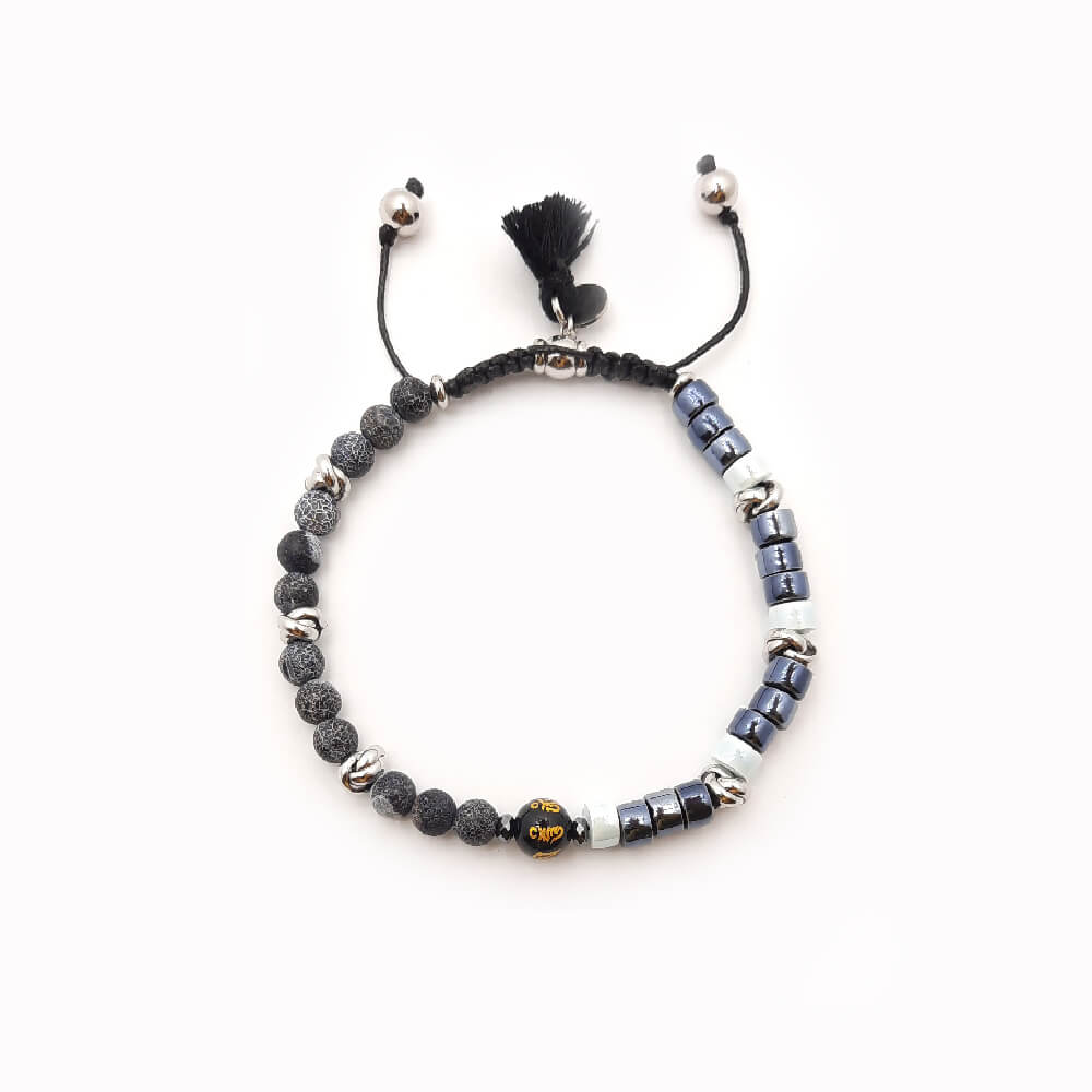 Lung-Ta Bracciale Ceramica Heischi e Dentritica