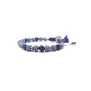 TaRa Keval Bracciale con Argento 925% Diaspro Pietra Lavica bracciale tibetano pietre naturali argento fatto a mano in Italia on line e in centro a Este da Gioielli D'Este
