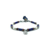 TaRa Dàimào-Bracciale con Diaspro Sodalite Perla A++ bracciale collana tibetana pietre naturali argento fatto a mano in Italia