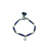 TaRa Dàimào-Bracciale con Diaspro Sodalite Perla A++ bracciale collana tibetana pietre naturali argento fatto a mano in Italia
