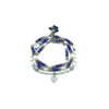 TaRa Dàimào-Bracciale con Diaspro Sodalite Perla A++ bracciale collana tibetana pietre naturali argento fatto a mano in Italia