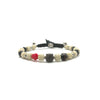 TaRa Keval Bracciale con Diaspro Pietra Lavica bracciale tibetano pietre naturali fatto a mano in Italia on line e in centro a Este da Gioielli D'Este