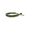TaRa Ek saaht -Bracciale con Dendritica bracciale tibetano pietre naturali argento fatto a mano in Italia