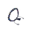 Om Bracciale Occhio di Tigre multiciolore