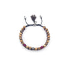 TaRa Ek saaht Bracciale con Paesina e Agata bracciale tibetana pietre naturali fatto a mano in Italia Uomo negozio a Este e on-line