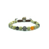TaRa Keval Bracciale con Diaspro Pietra Lavica bracciale tibetano pietre naturali fatto a mano in Italia on line e in centro a Este da Gioielli D'Este