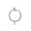Dàimào Bracciale Occhio tigre Acquamarina