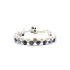 TaRa Ek Saaht Bracciale in argento 925% con pietre naturali Agata galvanizzata e Perle naturali acqua dolce significato spirituale del tibetano fatto a mano in Italia e on line store in centro a Este da Gioielli D'Este a prezzi scontati.