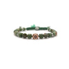 TaRa Keval Bracciale con Diaspro Pietra Lavica bracciale tibetano pietre naturali fatto a mano in Italia on line e in centro a Este da Gioielli D'Este