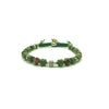 TaRa Keval Bracciale con Argento 925% Avventurina Pietra Lavica bracciale tibetano pietre naturali argento fatto a mano in Italia on line e in centro a Este da Gioielli D'Este