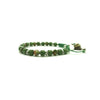 TaRa Keval Bracciale con Argento 925% Avventurina Pietra Lavica bracciale tibetano pietre naturali argento fatto a mano in Italia on line e in centro a Este da Gioielli D'Este