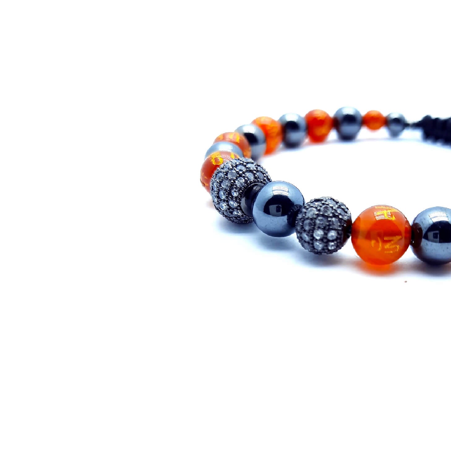 Om Bracciale  ematite