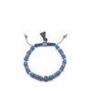 Keval Bracciale Pietra Lavica e Diaspro