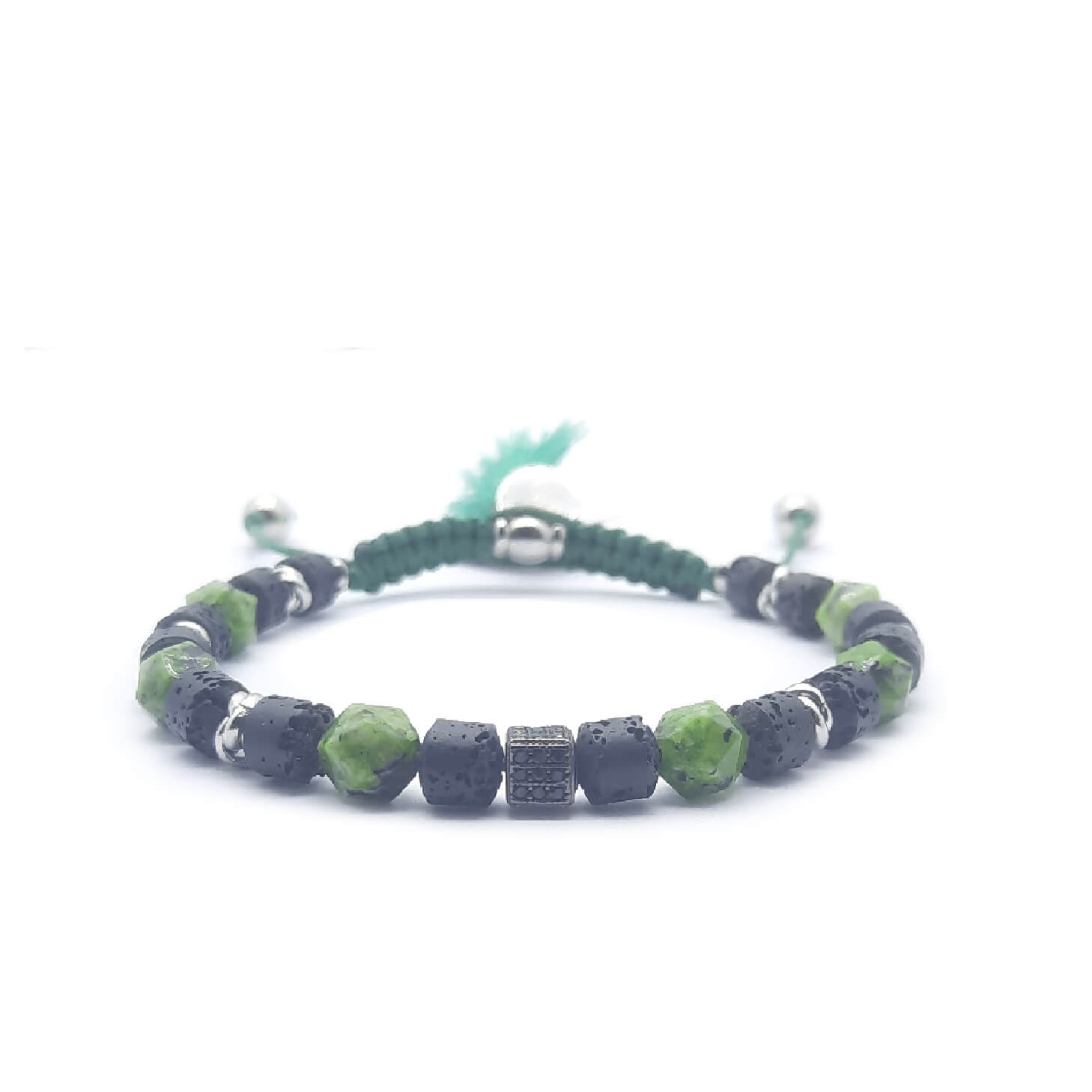 Keval Bracciale Pietra Argento 925%