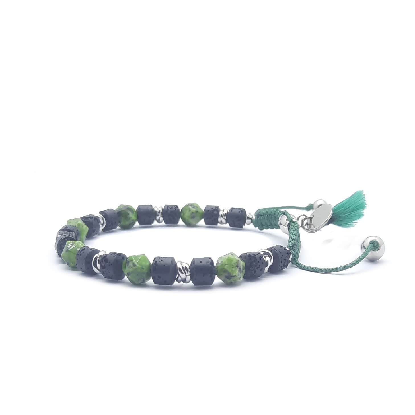 Keval Bracciale Pietra Argento 925%