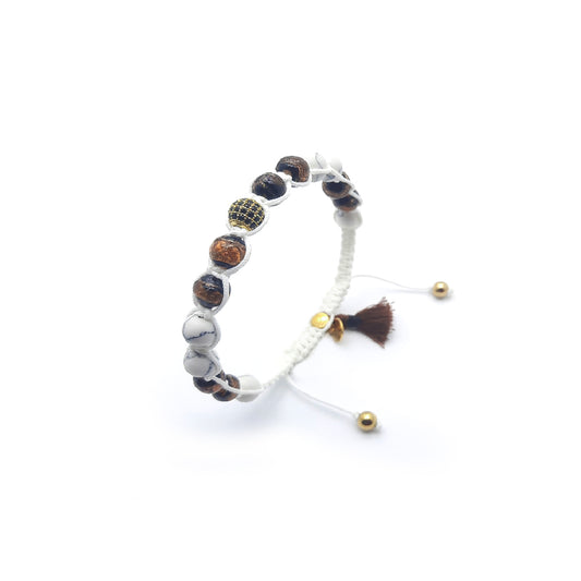 Lung-Ta Bracciale Argento 925% Vetro sommerso Murano