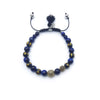 Om Bracciale Occhio tigre blu