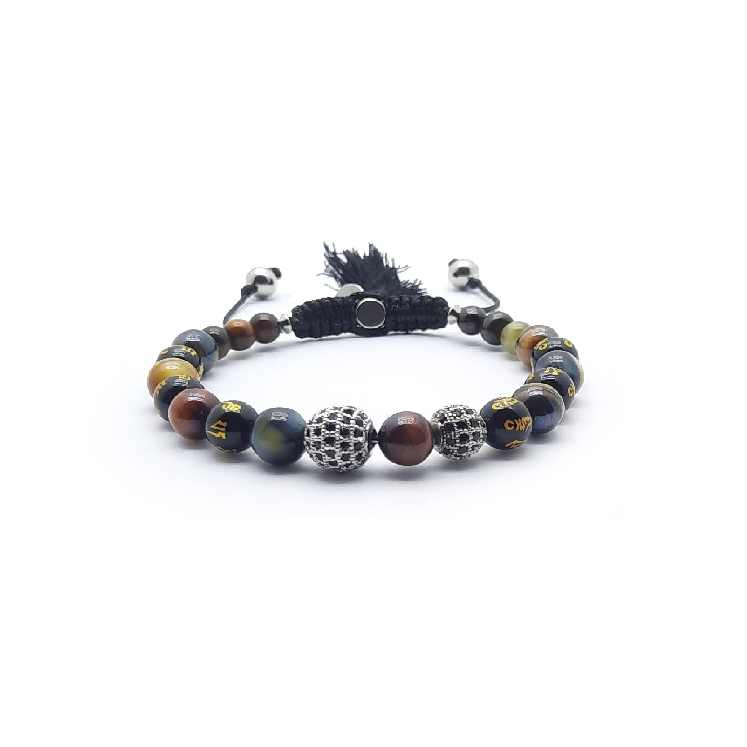 Om Bracciale Occhio tigre