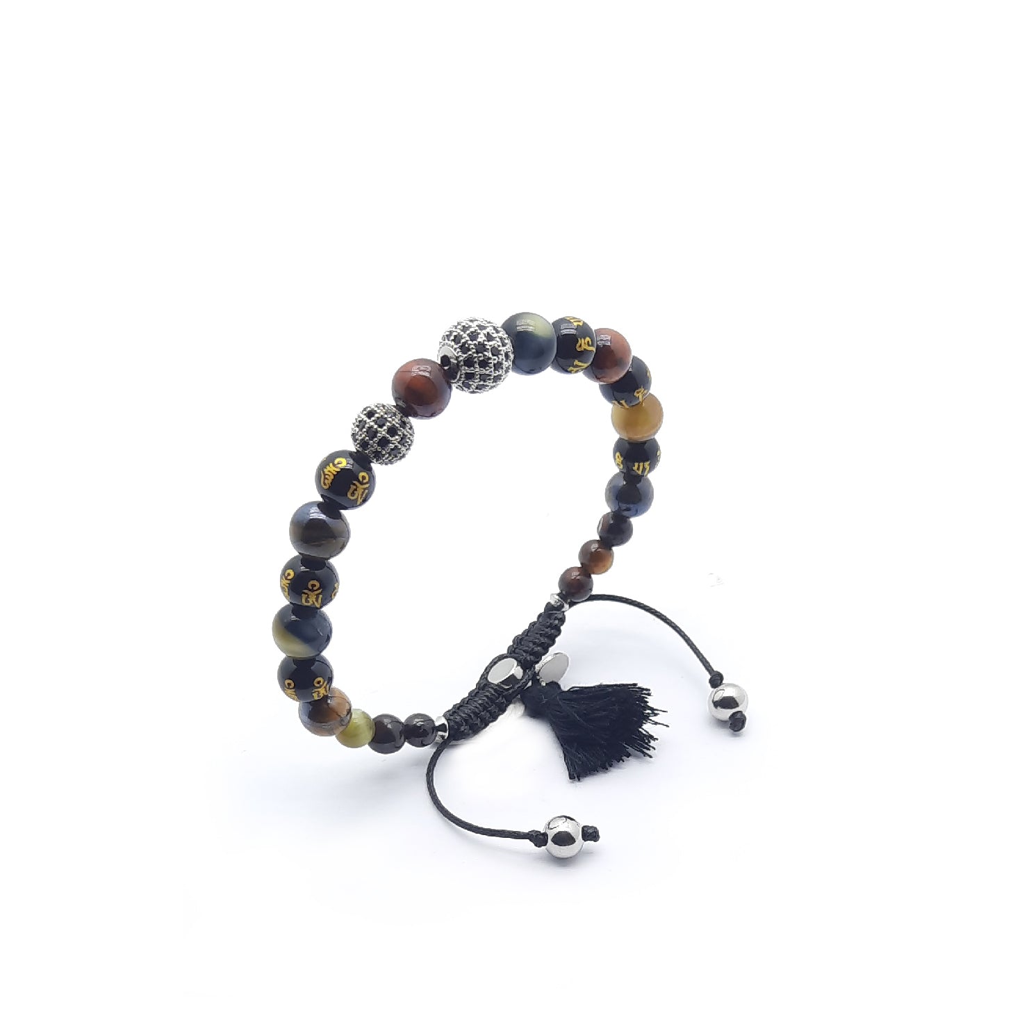 Om Bracciale Occhio tigre