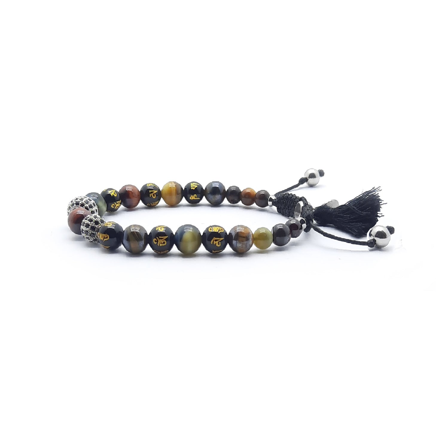 Om Bracciale Occhio tigre
