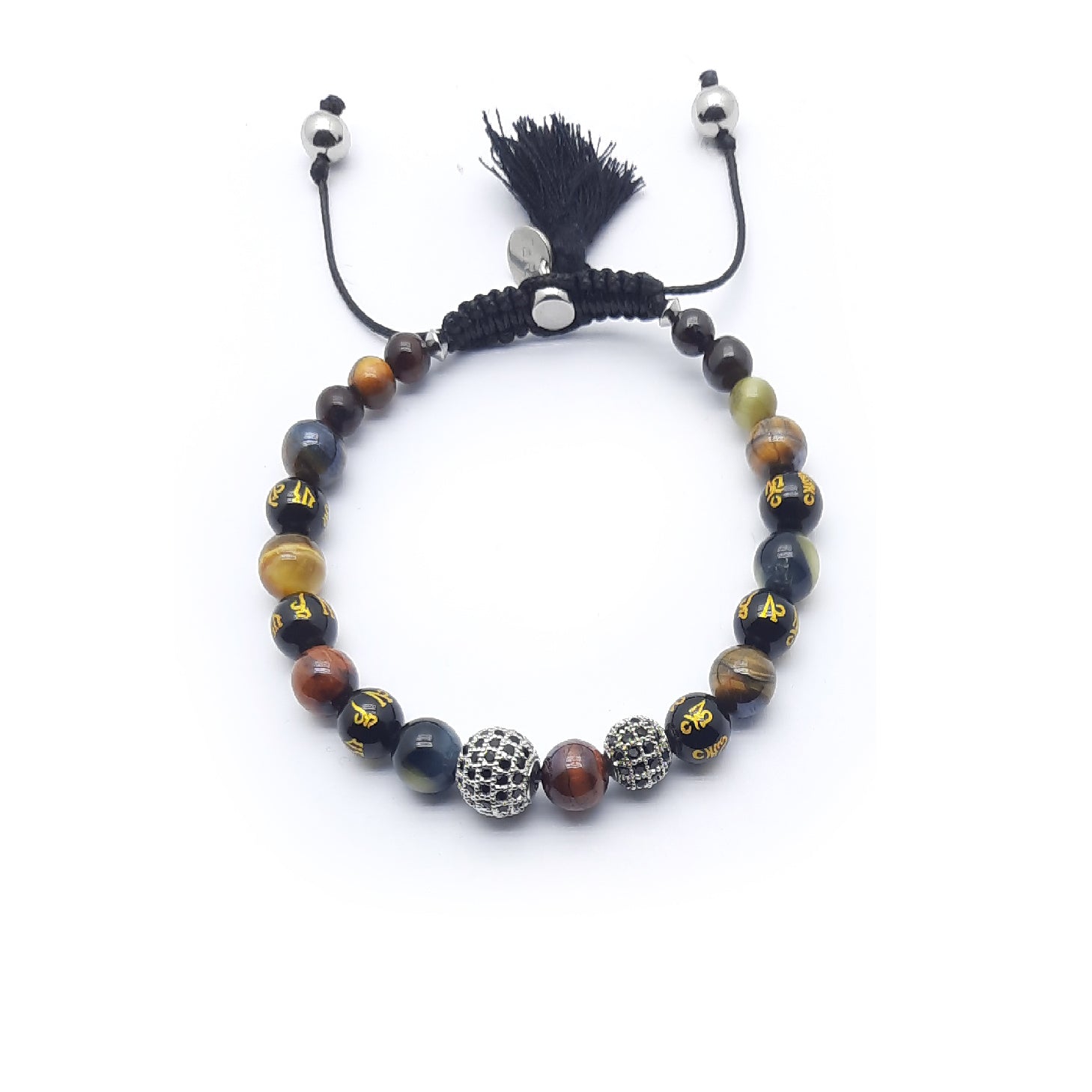 Om Bracciale Occhio tigre