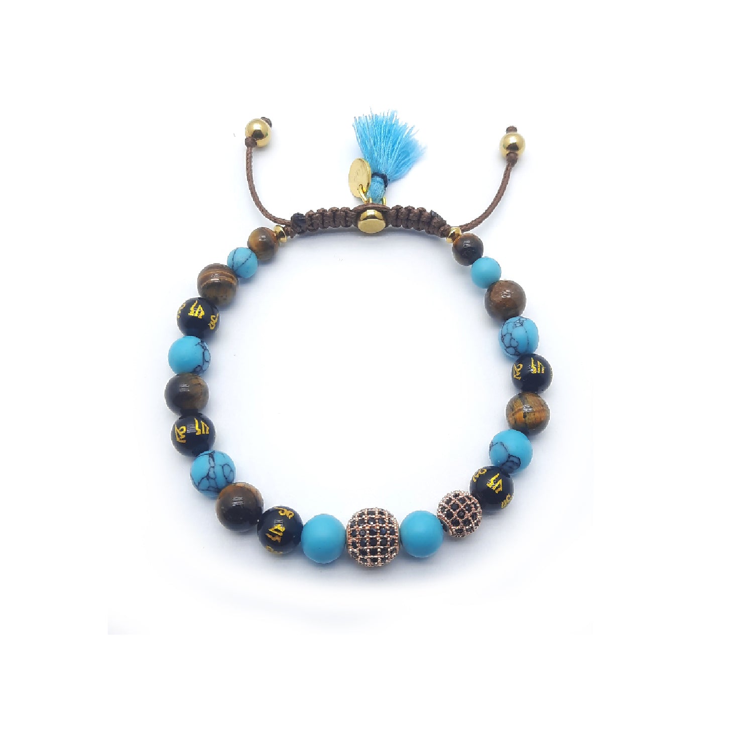 Om Bracciale Turchese