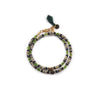 Dàimào-Bracciale con diaspro dalmata e onice