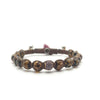 TaRa Lung-Ta Bracciale con Argento 925% Vetro sommerso tibetano fatto a mano in Italia on line e in centro a Este da Gioielli D'Este
