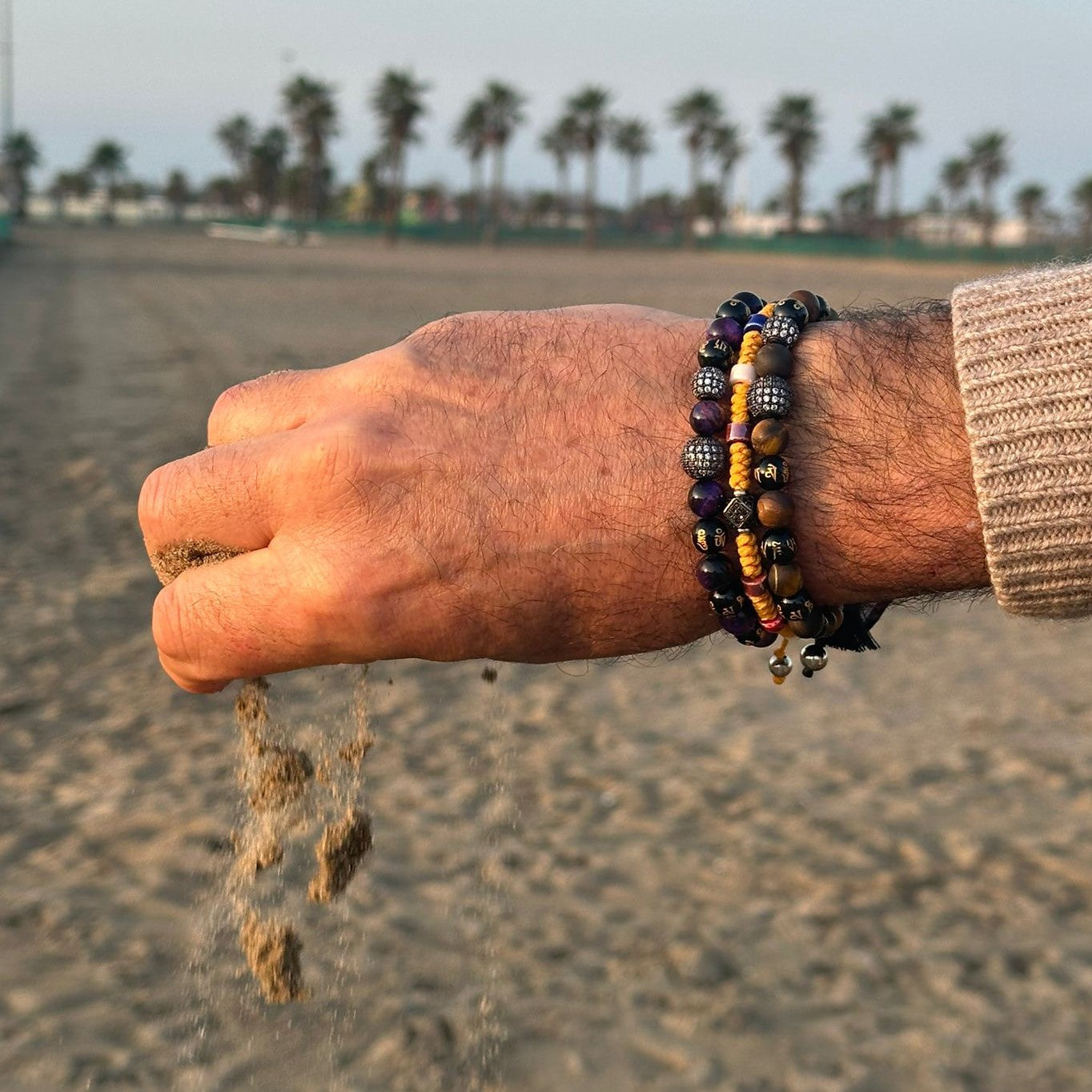 Om Bracciale Granato