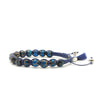 TaRa Lung-Ta Bracciale con Argento 925% Vetro sommerso tibetano fatto a mano in Italia on line e in centro a Este da Gioielli D'Este