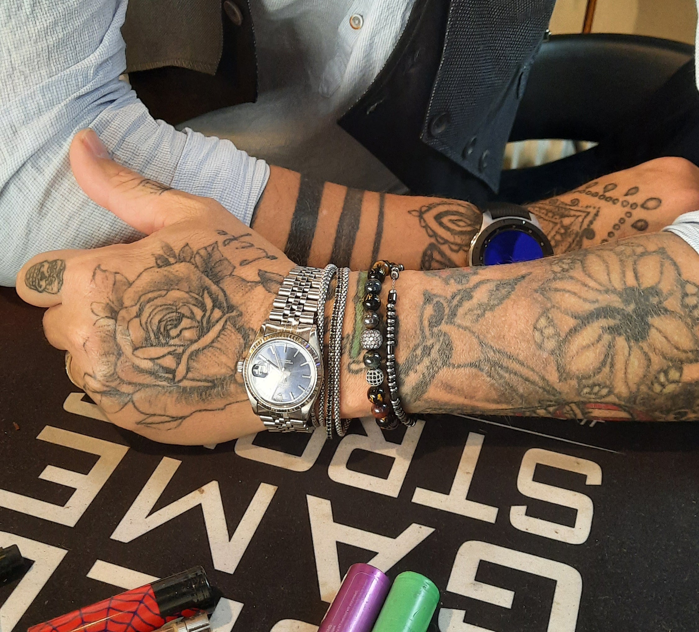 Om Bracciale Occhio di Tigre
